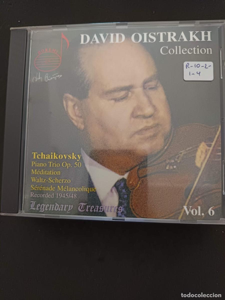 CDs de m&uacute;sica: TCHAIKOVSKY: PIANO TRIO / M&Eacute;DITATION / WALTZ-SCHERZO / S&Eacute;R&Eacute;NADE M&Eacute;LANCOLIQUE. VIOLIN: DAVID OISTRAK