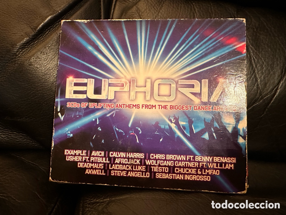 CDs de m&uacute;sica: Euphoria 3cd of uplifting Anthems from the biggest dance artists