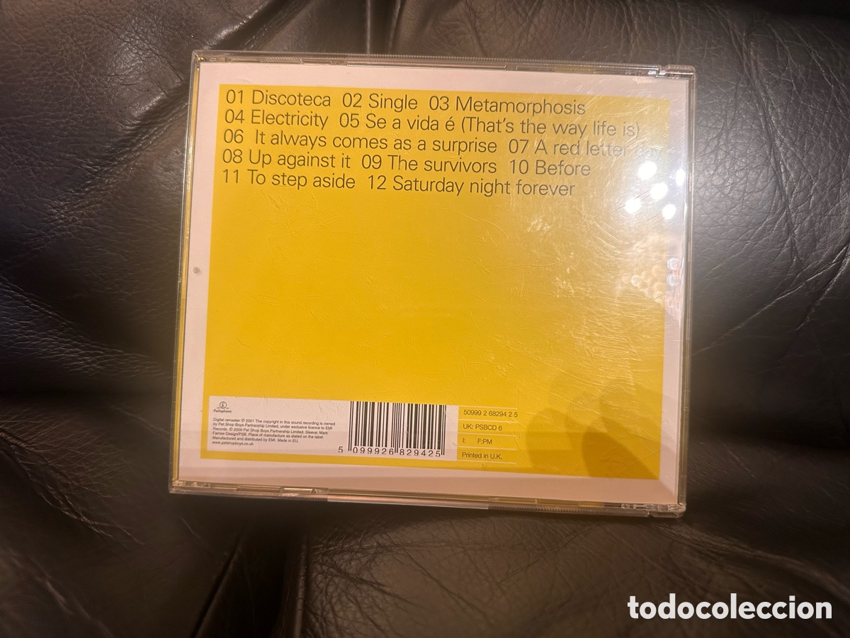 CDs de m&uacute;sica: PET SHOP BOYS, BILINGUAL - CD - Foto 3