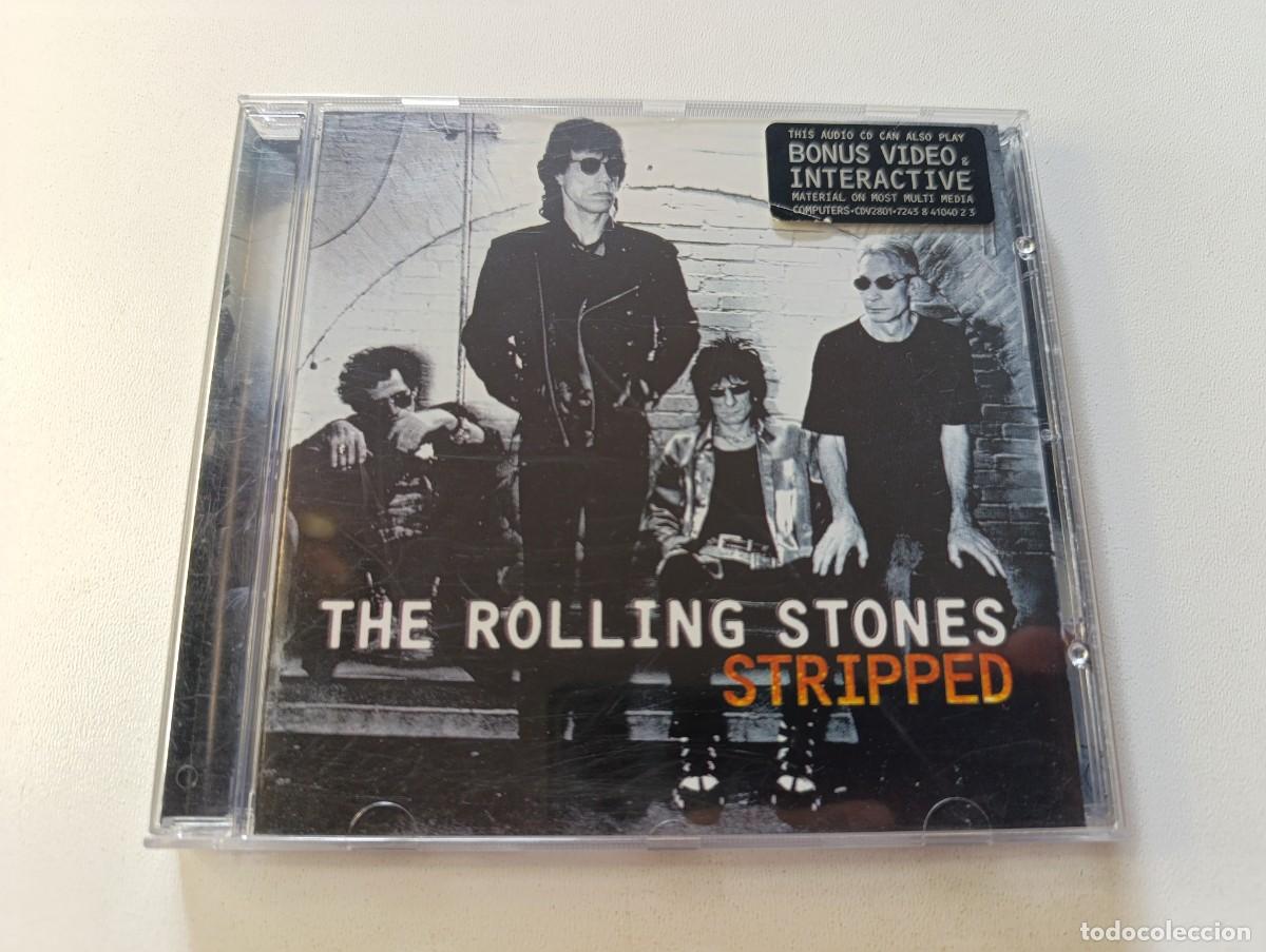 CDs de m&uacute;sica: THE ROLLING STONES 'Stripped' CD &Aacute;lbum 1995 Bonus Video & Interactive