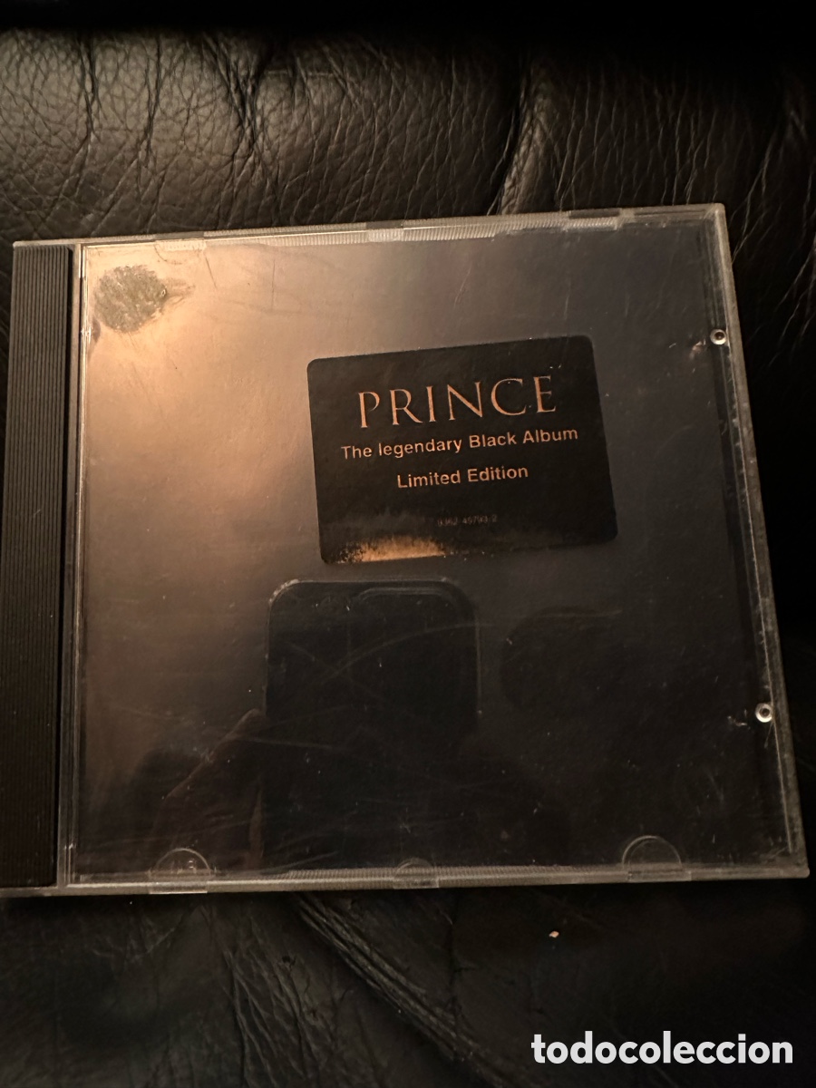 CDs de m&uacute;sica: prince - black album - limited edition