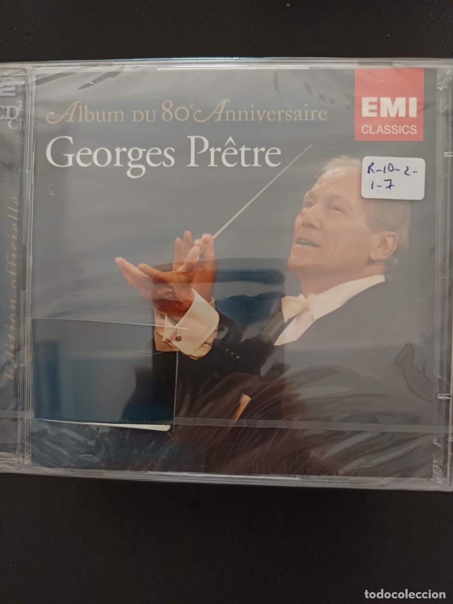 CDs de m&uacute;sica: 2 CD. GEORGES PR&Ecirc;TRE. ALBUM DU 80 ANNIVERSAIRE