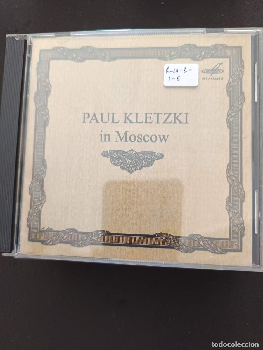 CDs de m&uacute;sica: PAUL KLETZKI IN MOSCOW: WEBER, BRAHMS, SCHUBERT. RECORDED LIVE IN 1968