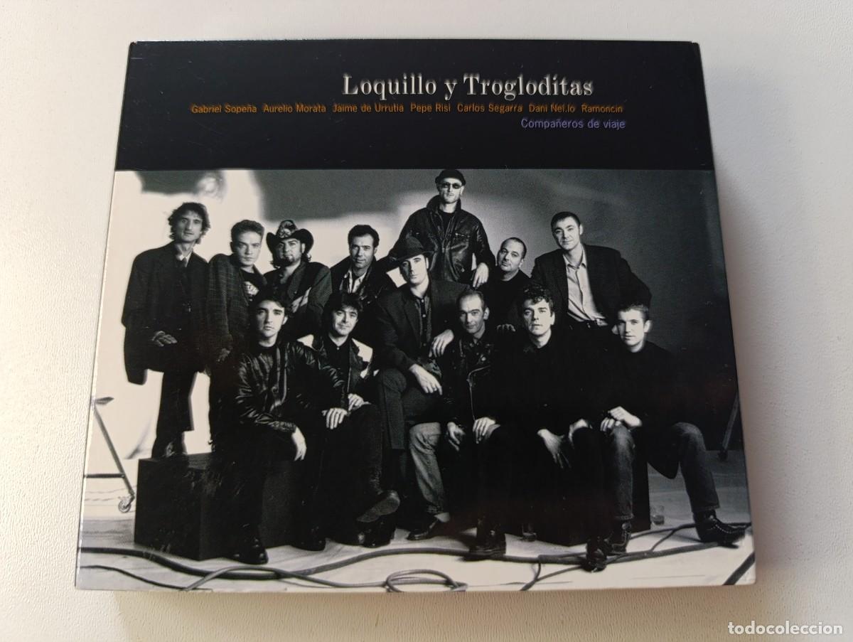 CDs de m&uacute;sica: LOQUILLO Y TROGLODITAS 'Compa&ntilde;eros de Viaje' 2x CD + DVD 2007 Pepe Risi Jaime Urrutia Carlos Segarra