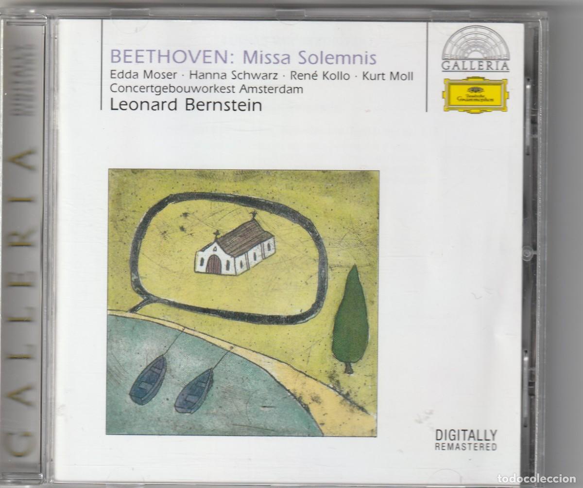 CDs de m&uacute;sica: BEETHOVEN - MISSA SOLEMNIS (CD DG) LEONARD BERNSTEIN