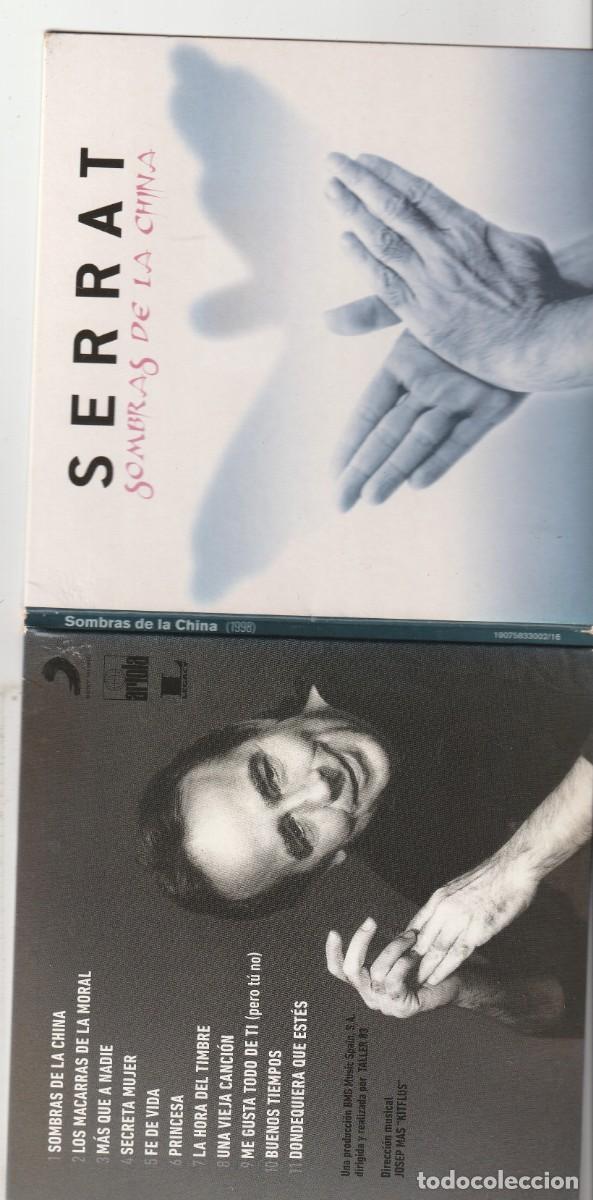 CDs de m&uacute;sica: SERRAT -SOMBRAS DE LA CHINA-CD DIGIPACK - Foto 4