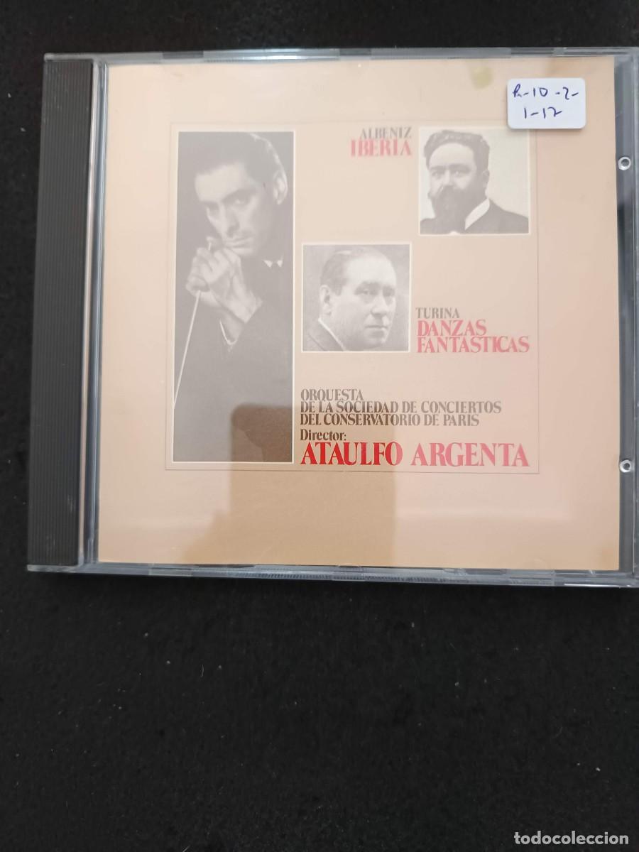 CDs de m&uacute;sica: ALB&Eacute;NIZ: IBERIA / TURINA: DANZAS FANT&Aacute;STICAS. DIR: ATA&Uacute;LFO ARGENTA. ORQUESTA DE LA SOCIEDAD DE CONCI