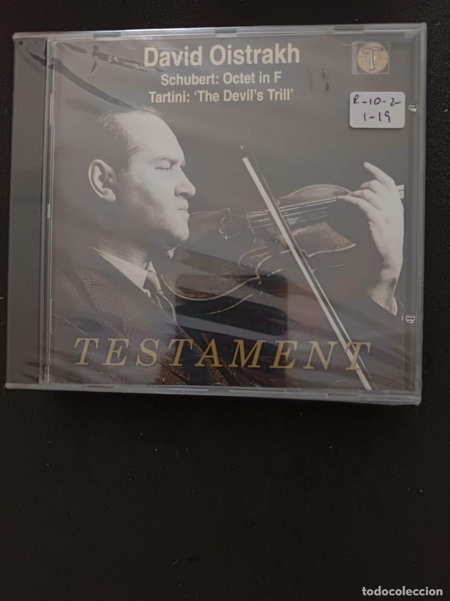 CDs de m&uacute;sica: DAVID OISTRAKH. SCHUBERT: OCTET IN F / TARTINI: &rdquo;THE DEVIL'S TRILL&rdquo;