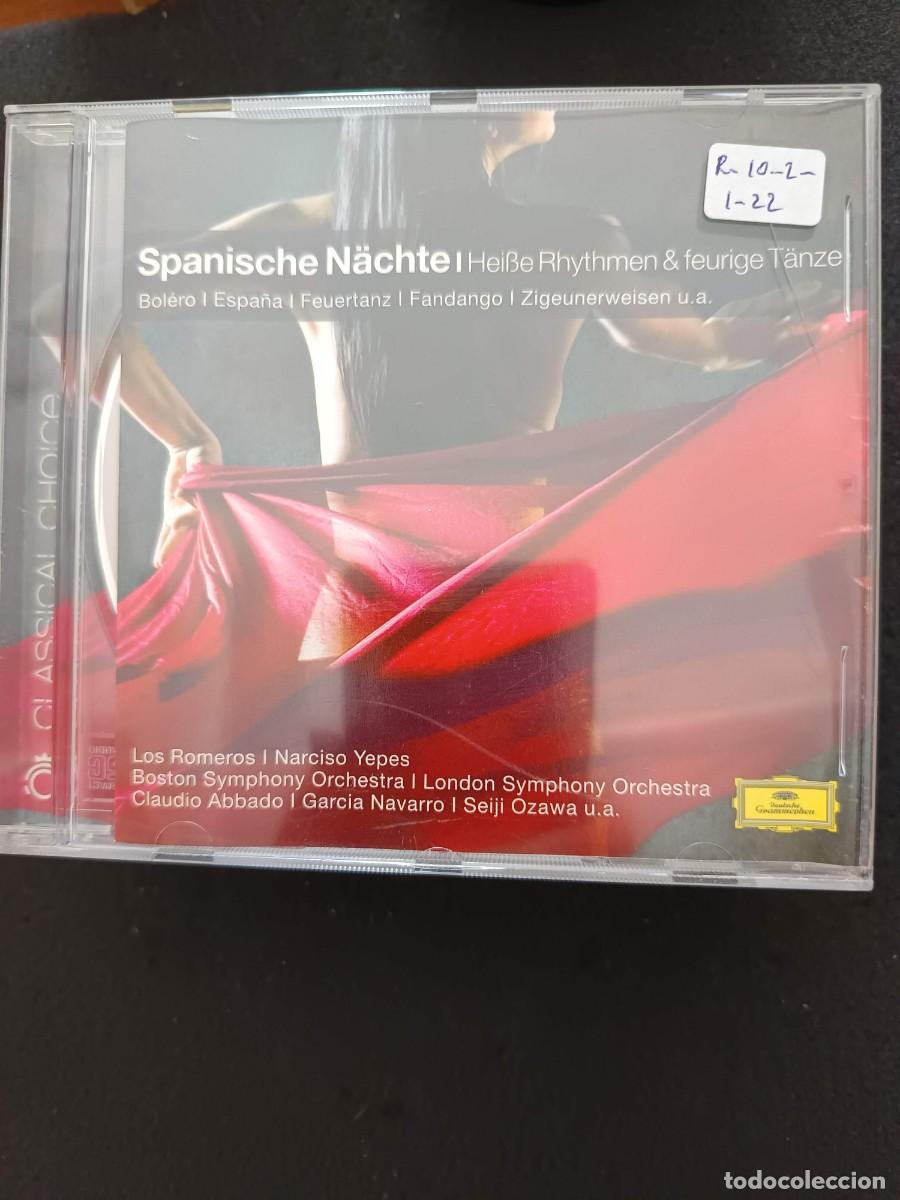 CDs de m&uacute;sica: SPANISCHE N&Auml;CHTE / HEISSE RHTHMEN & FEURIGE T&Auml;NZE. LOS ROMERO. NARCISO YEPES. CLAUDIO ABBADO, GARC&Iacute;
