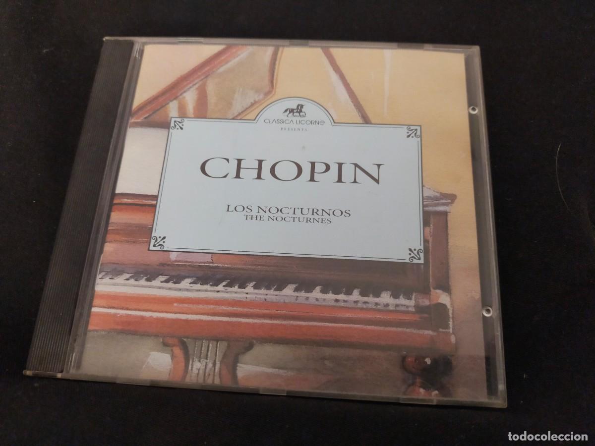 CDs de m&uacute;sica: CHOPIN. LOS NOCTURNOS. THE NOCTURNES. CLASSICA LICORNE.B13 TEMAS. 1994.