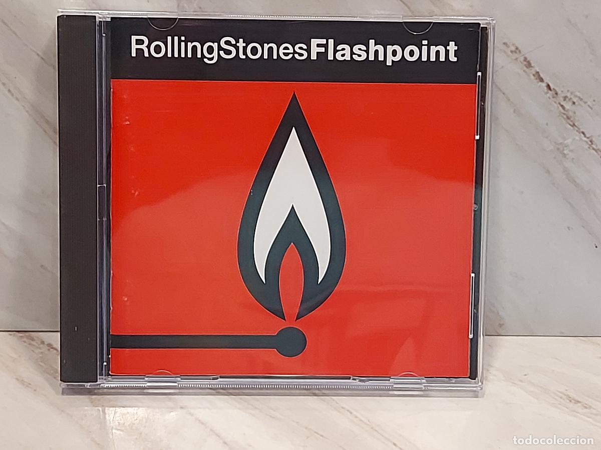 CDs de m&uacute;sica: THE ROLLING STONES | FLASHPOINT | CD-COLUMBIA-USA-1991 | DIRECTO STEEL WHEELS TOUR | BUENA CALIDAD