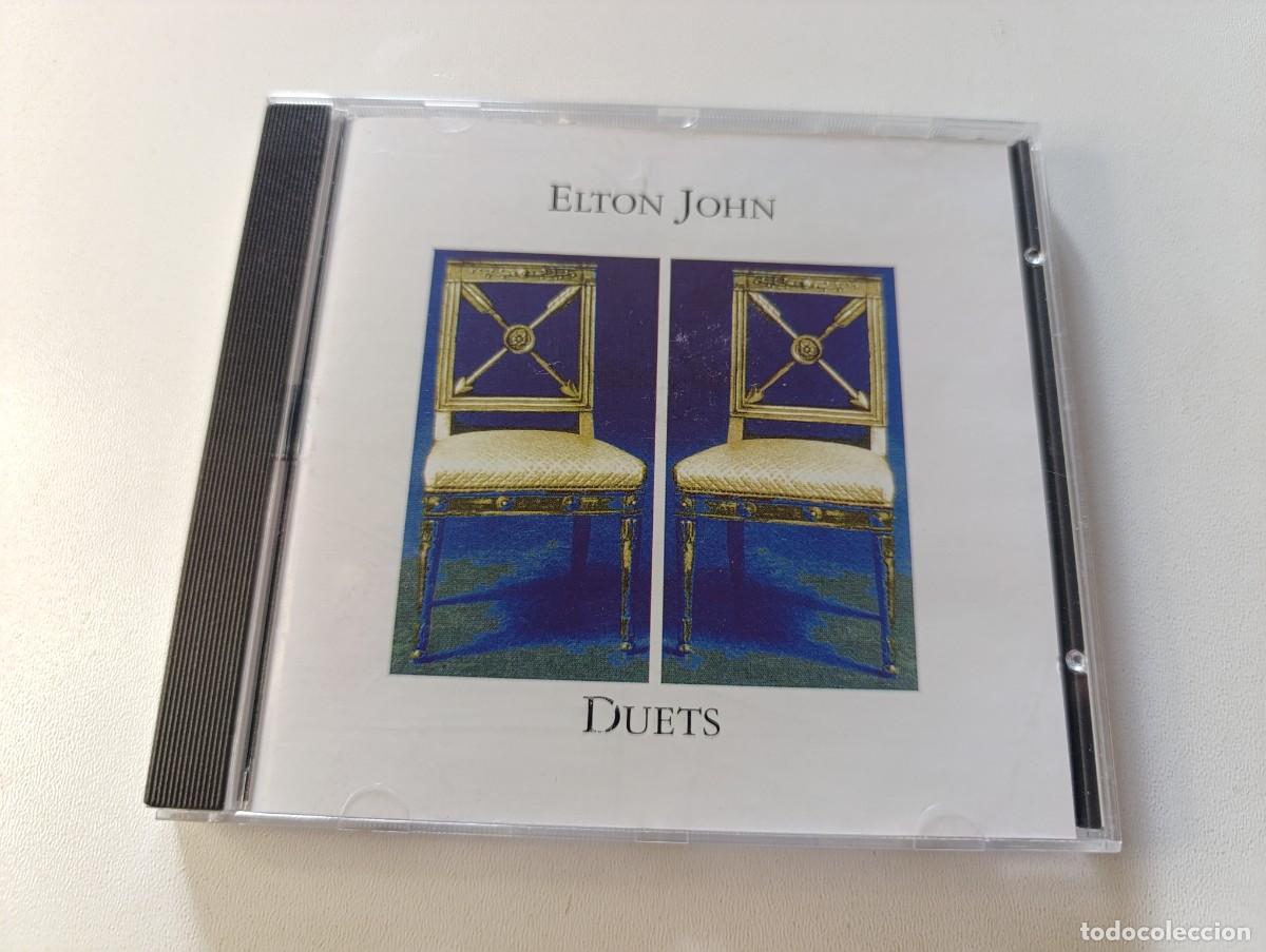 CDs de m&uacute;sica: ELTON JOHN 'Duets' CD &Aacute;lbum 1993 Edici&oacute;n SPAIN RuPaul George Michael Paul Young Bonnie Raitt