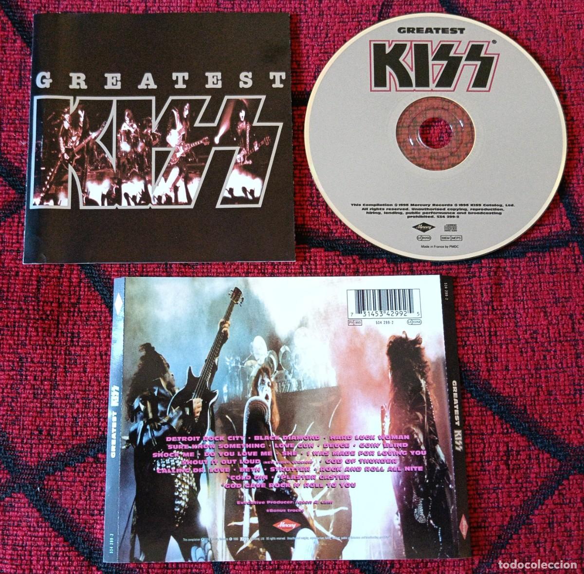 CDs de m&uacute;sica: KISS ** Greatest Kiss ** CD FRANCIA 1996