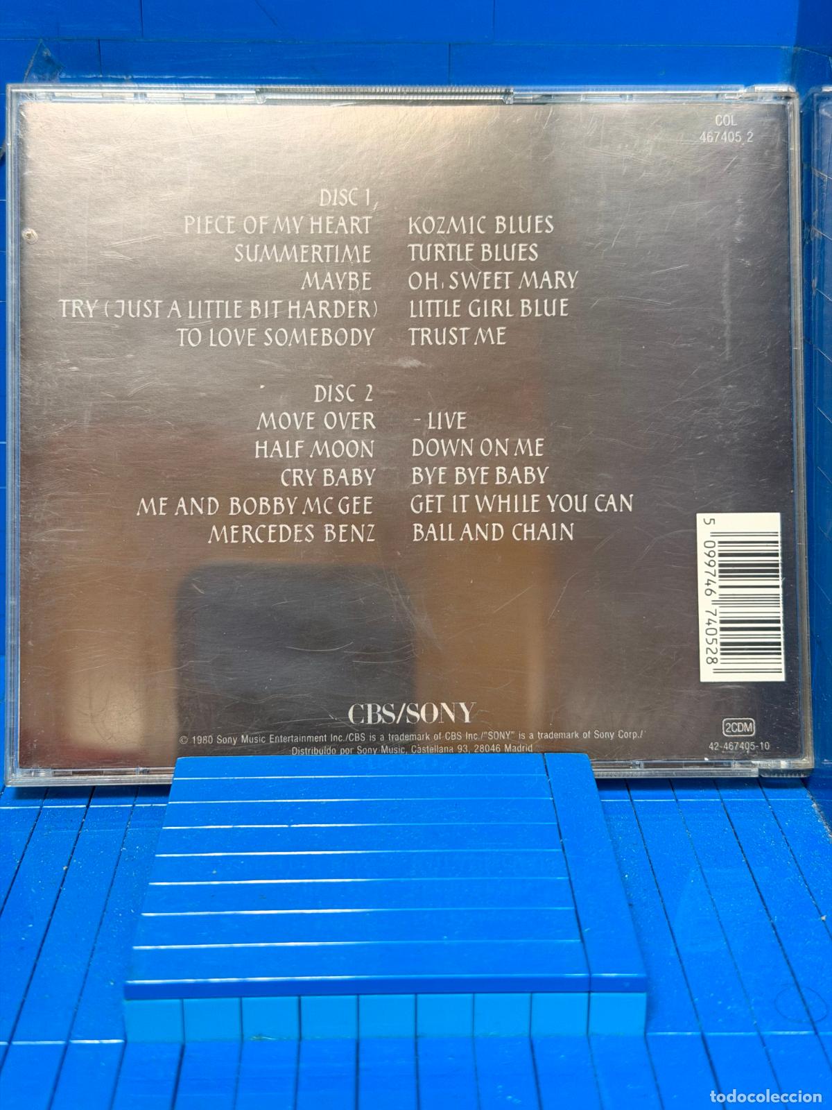 CDs de m&uacute;sica: ANTHOLOGY &ndash; JANIS JOPLIN &ndash; CD - Foto 2