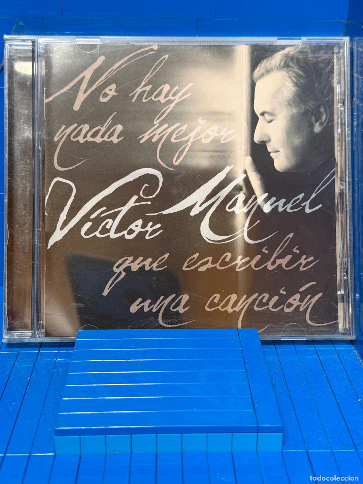 CDs de m&uacute;sica: NO HAY NADA MEJOR QUE ESCRIBIR UNA CANCI&Oacute;N &ndash; V&Iacute;CTOR MANUEL &ndash; 2008 &ndash; CD