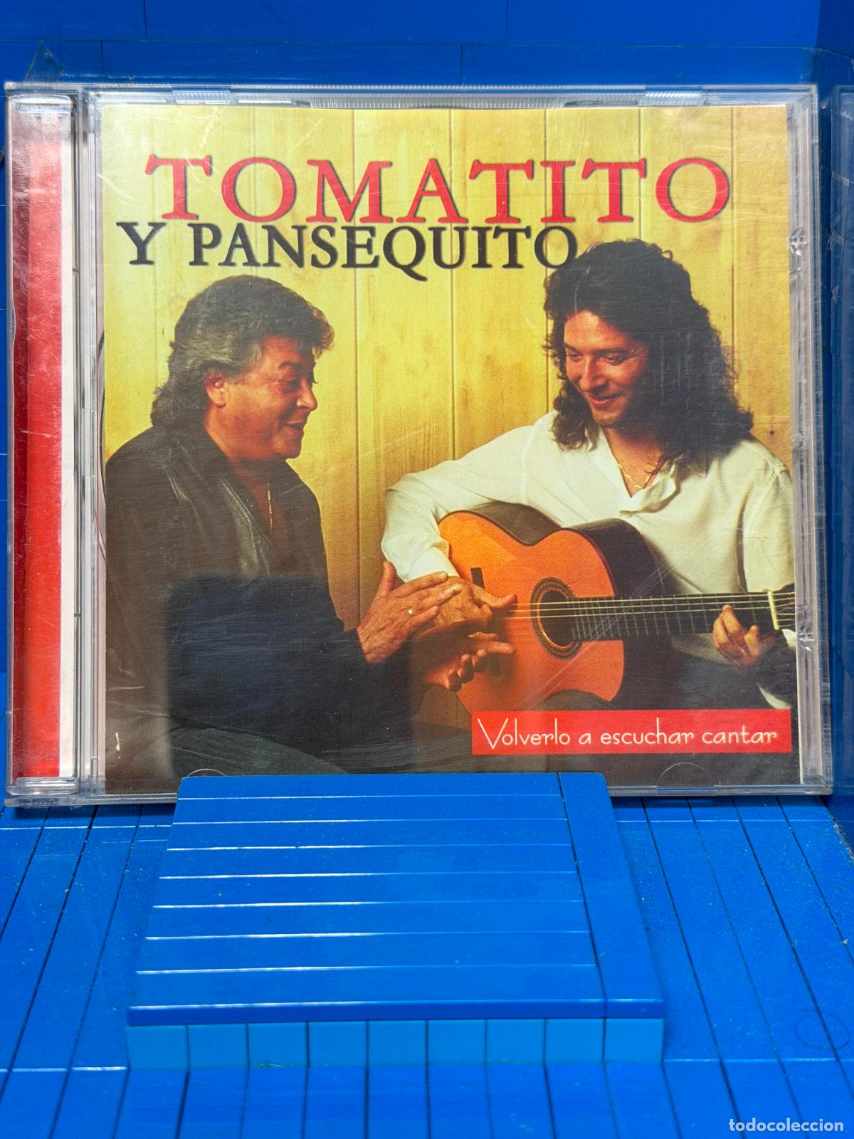 Music CDs: VOLVERLO A ESCUCHAR CANTAR &ndash; TOMATITO Y PANSEQUITO &ndash; 2008 &ndash; CD