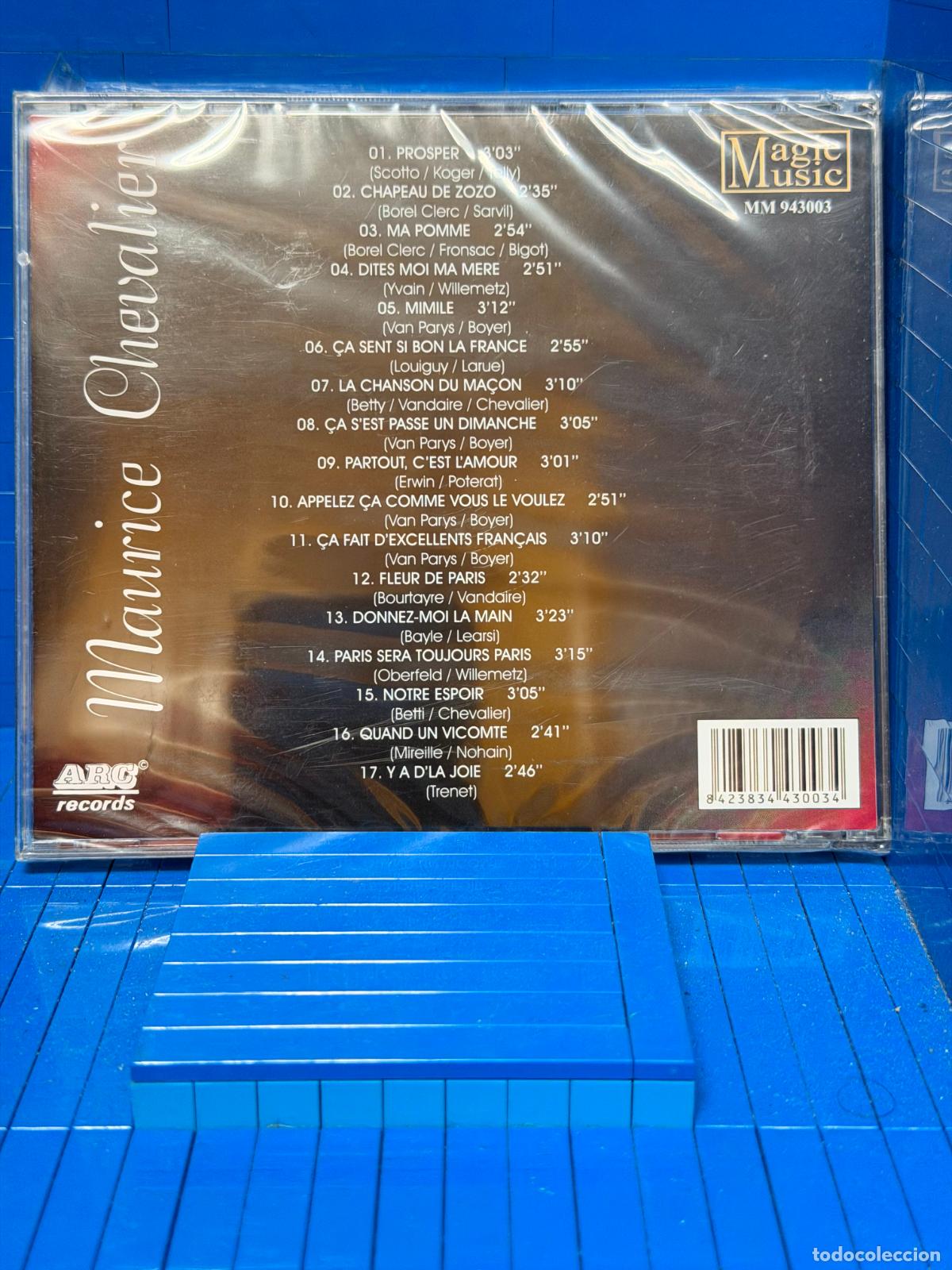CDs de m&uacute;sica: MAURICE CHEVALIER &ndash; MAURICE CHEVALIER &ndash; CD - Foto 2