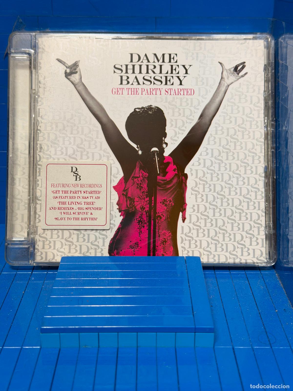 CDs de m&uacute;sica: GET THE PARTY STARTED &ndash; DAME SHIRLEY BASSEY &ndash; 2007 &ndash; CD