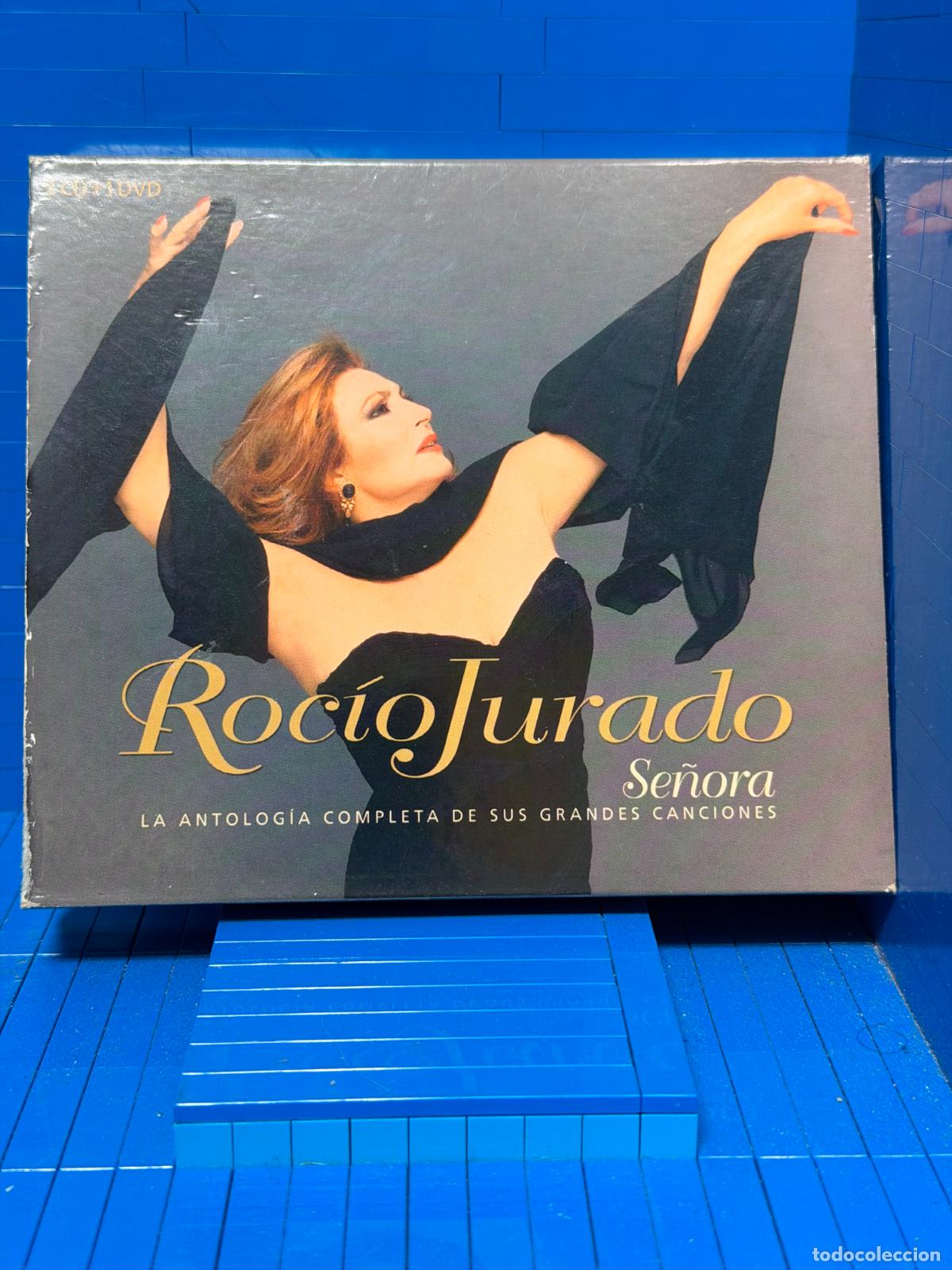 CDs de m&uacute;sica: SE&Ntilde;ORA (LA ANTOLOG&Iacute;A COMPLETA DE SUS GRANDES CANCIONES) &ndash; ROC&Iacute;O JURADO &ndash; 2004 &ndash; CD
