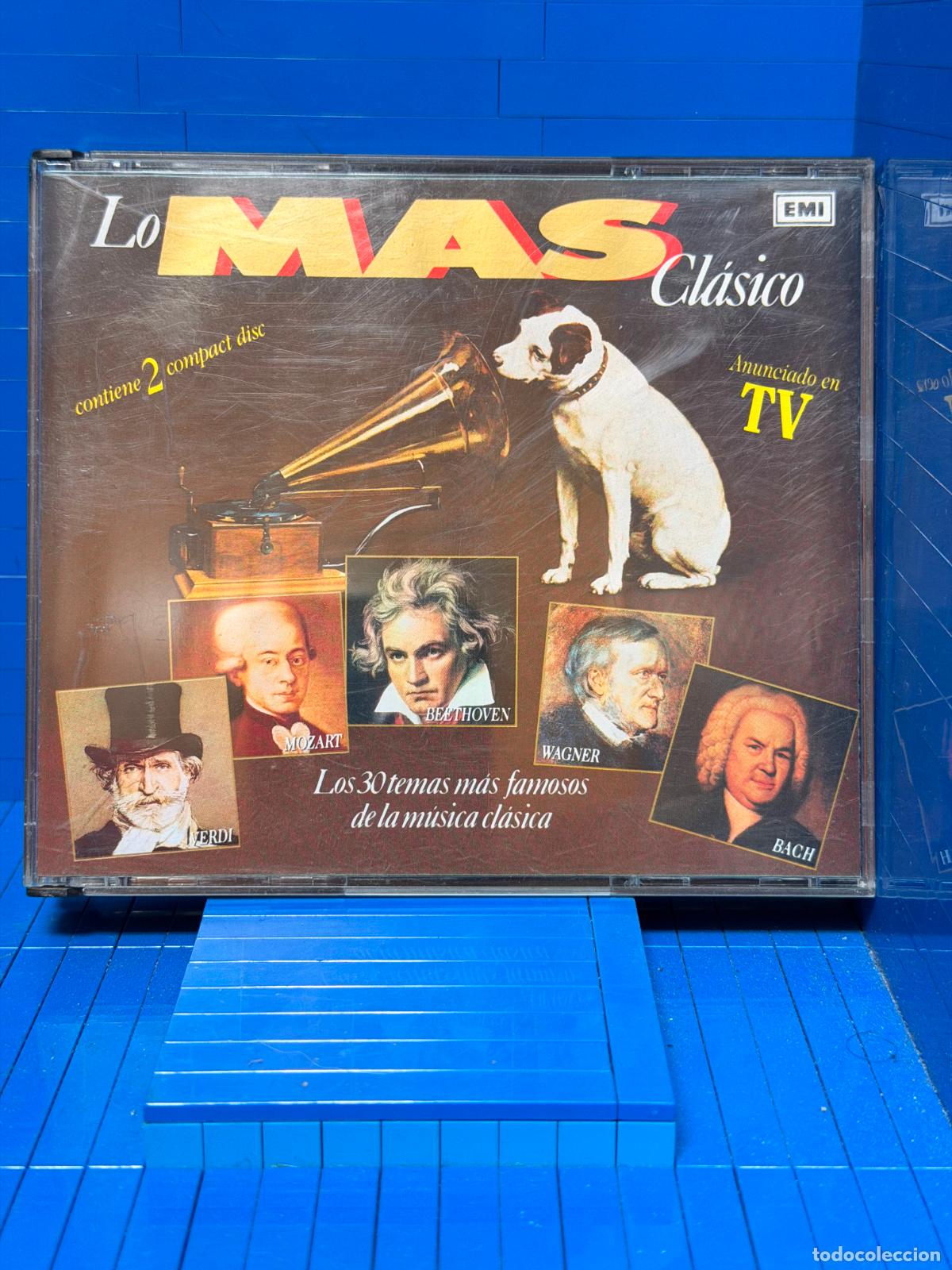 CDs de m&uacute;sica: LO MAS CLASICO &ndash; VARIOUS &ndash; 1990 &ndash; CD