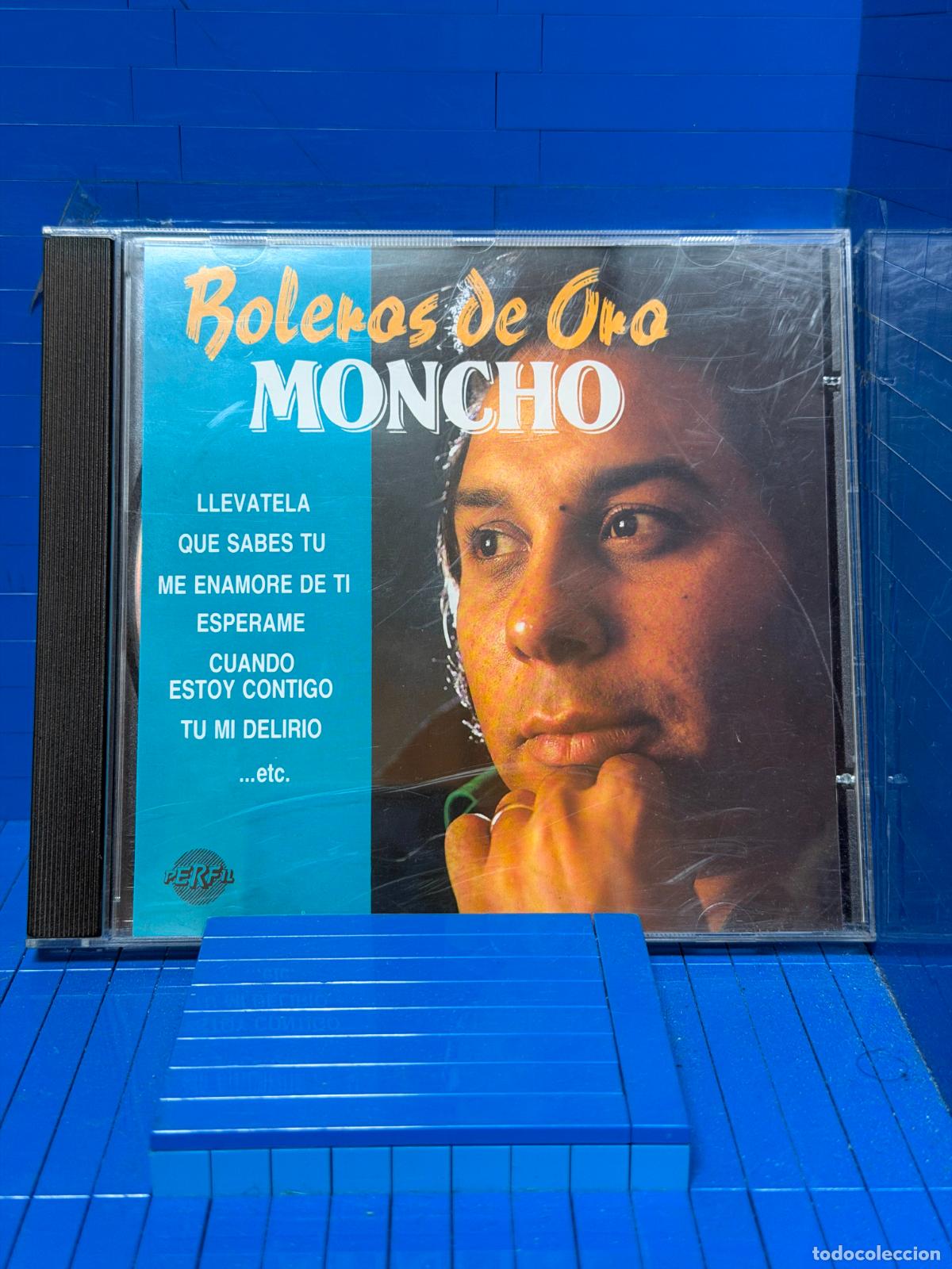 CDs de m&uacute;sica: BOLERAS DE ORO &ndash; MONCHO &ndash; 1989 &ndash; CD