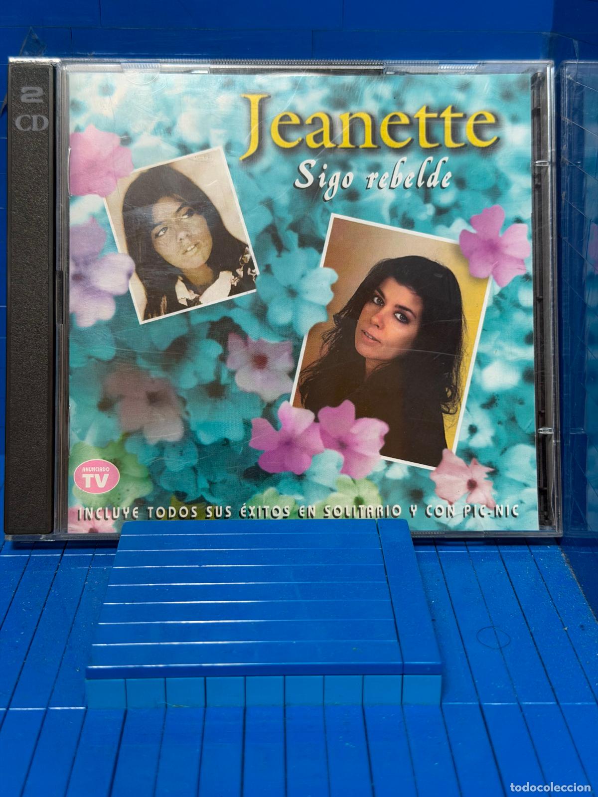 CDs de m&uacute;sica: SIGO REBELDE &ndash; JEANETTE &ndash; 1996 &ndash; CD