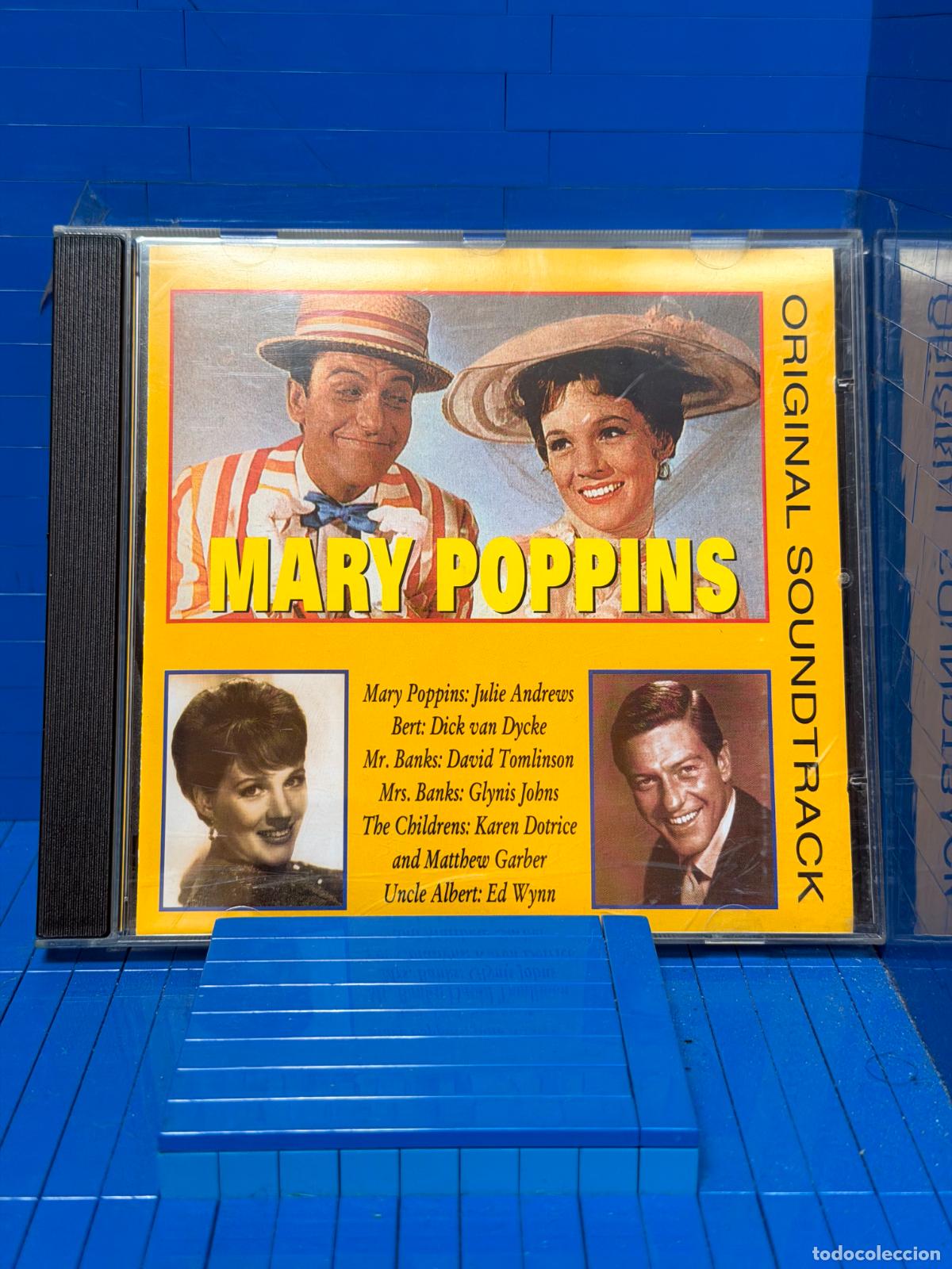 CDs de m&uacute;sica: MARY POPPINS (ORIGINAL SOUNDTRACK) &ndash; VARIOUS &ndash; 1995 &ndash; CD