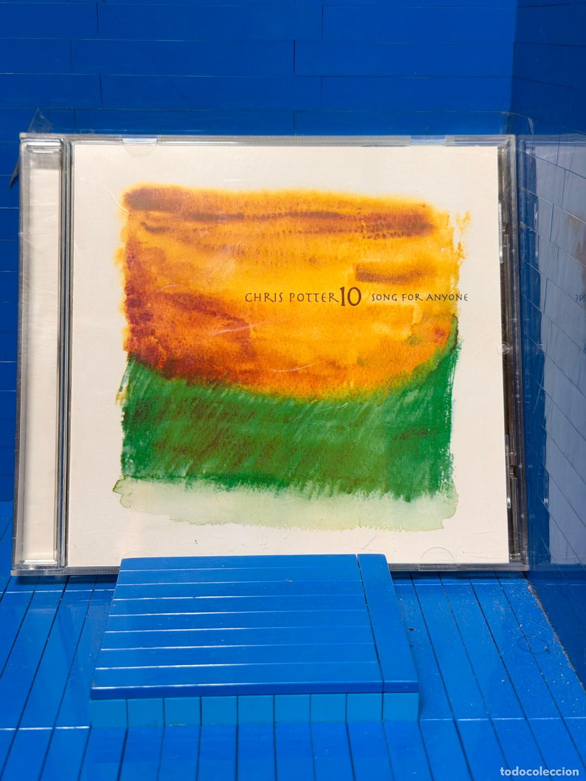 CDs de m&uacute;sica: SONG FOR ANYONE &ndash; CHRIS POTTER 10 &ndash; 2007 &ndash; CD
