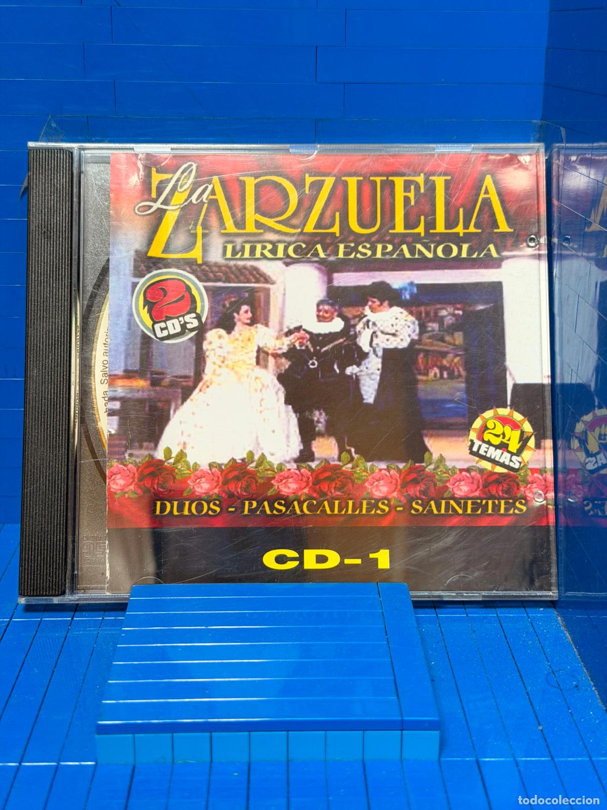 CDs de m&uacute;sica: ZARZUELA L&Iacute;RICA ESPA&Ntilde;OLA &ndash; COROS Y ORQUESTA DE MADRID, DIRECTOR: F.M. TORROBA &ndash; CD