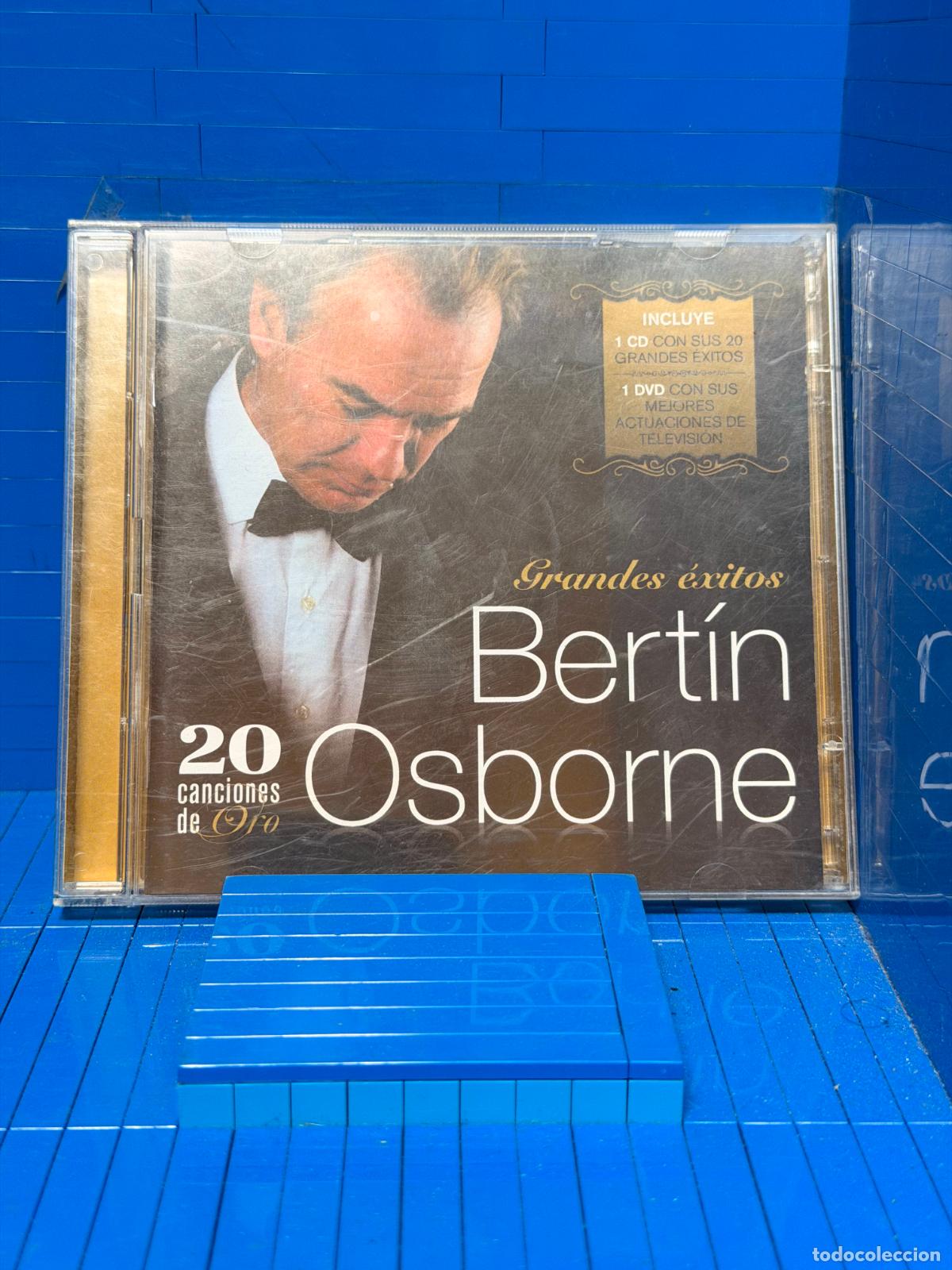 CDs de m&uacute;sica: GRANDES &Eacute;XITOS (20 CANCIONES DE ORO) &ndash; BERT&Iacute;N OSBORNE &ndash; 2007 &ndash; CD