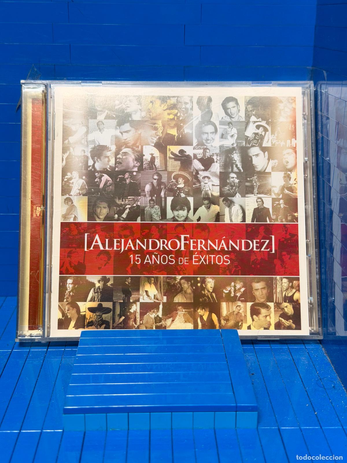 CDs de m&uacute;sica: 15 A&Ntilde;OS DE &Eacute;XITOS &ndash; ALEJANDRO FERN&Aacute;NDEZ &ndash; 2007 &ndash; CD