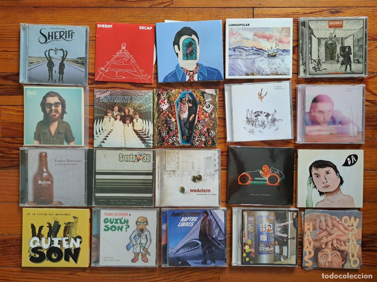 CDs de m&uacute;sica: Lote CDs grupos indie Zaragoza
