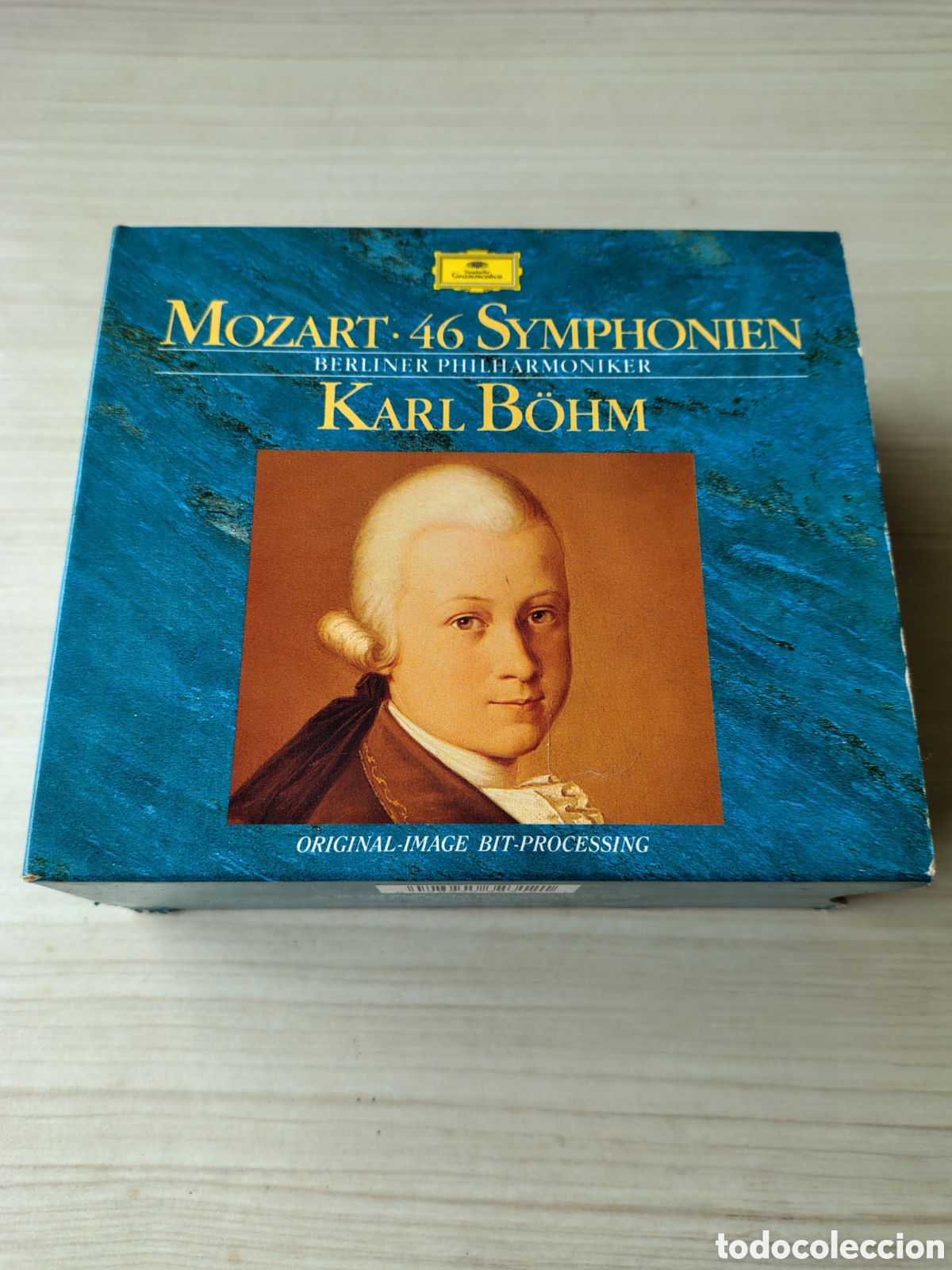 CDs de m&uacute;sica: MOZART 46 Symphonien 10CD BOX LIBRETO 40 PGS KARL B&Ouml;HM ( DEUTSCHE GRAMMOPHON)