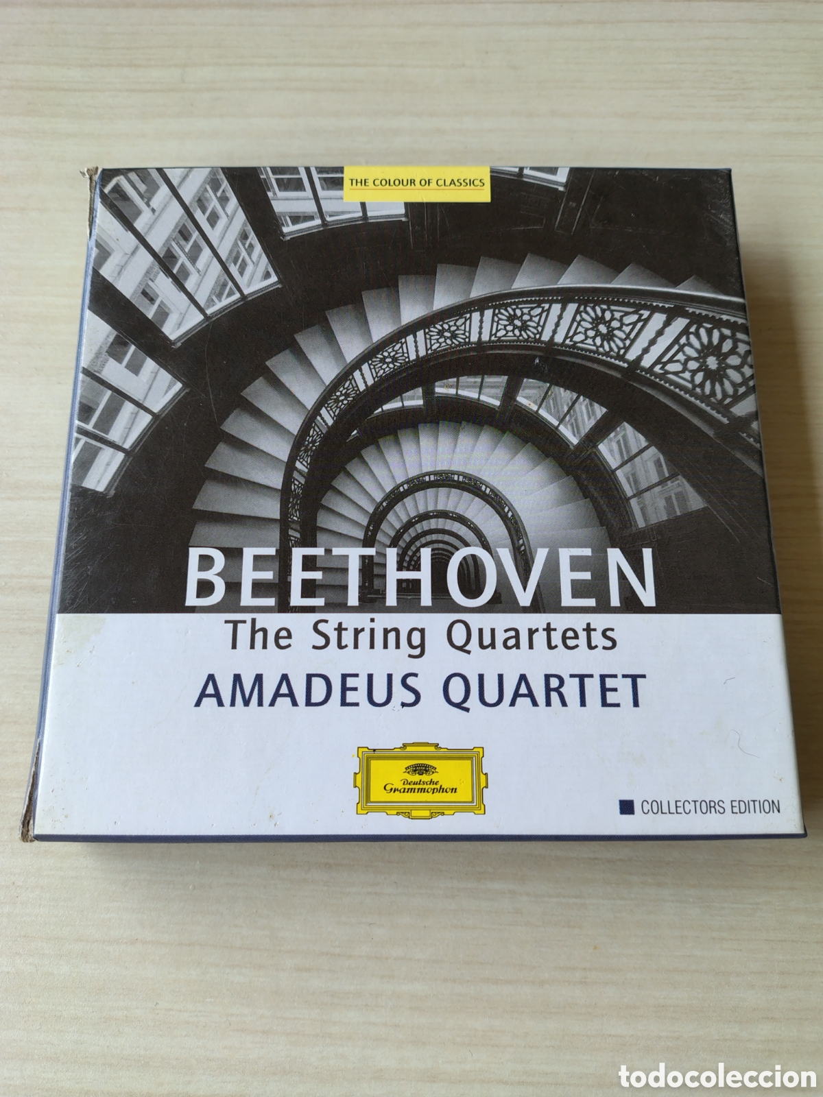 CDs de m&uacute;sica: BEETHOVEN The String Quartets AMADEUS QUARTET 7CD BOX + LIBRETO 70 PGS ( DEUTSCHE GRAMMOPHON)
