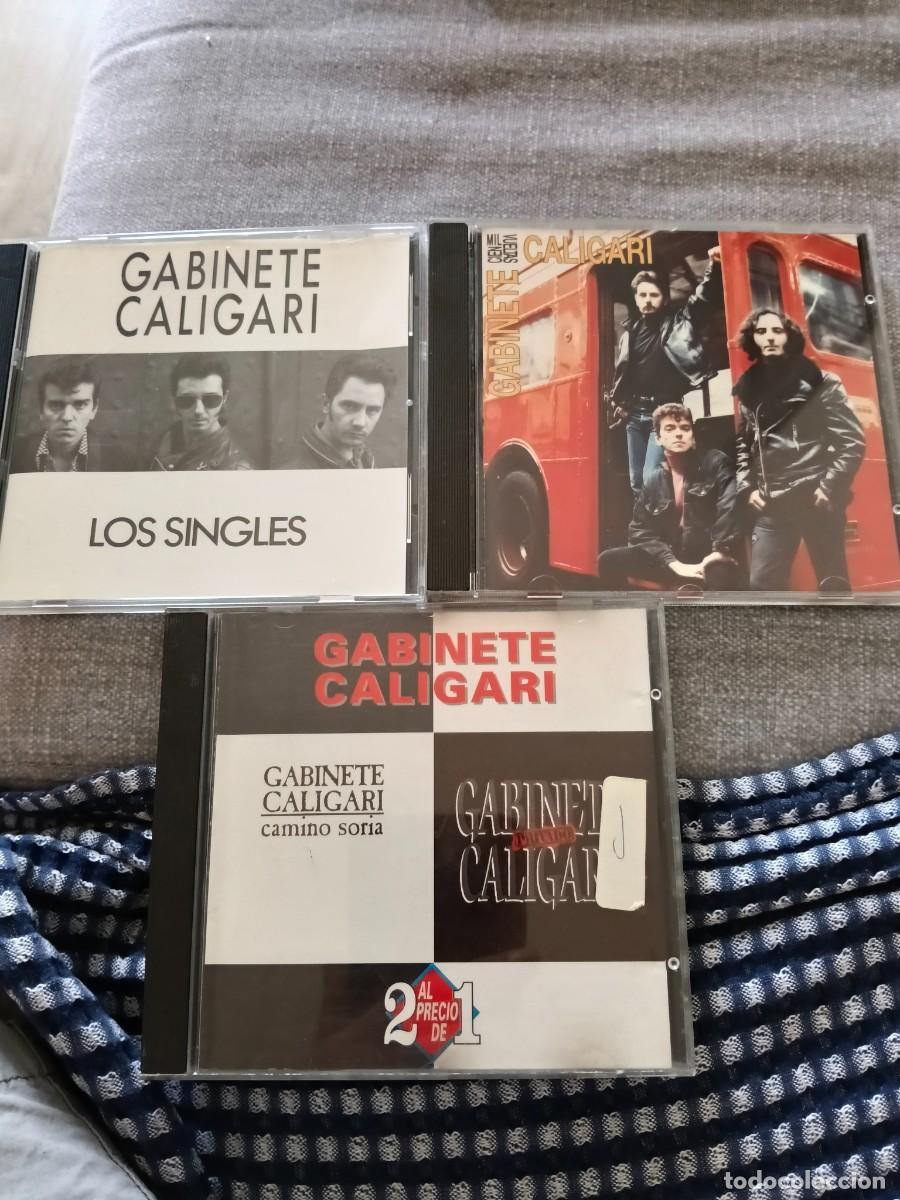 CDs de m&uacute;sica: RAR LOTE 3 CD'S. GABINETE CALIGARI