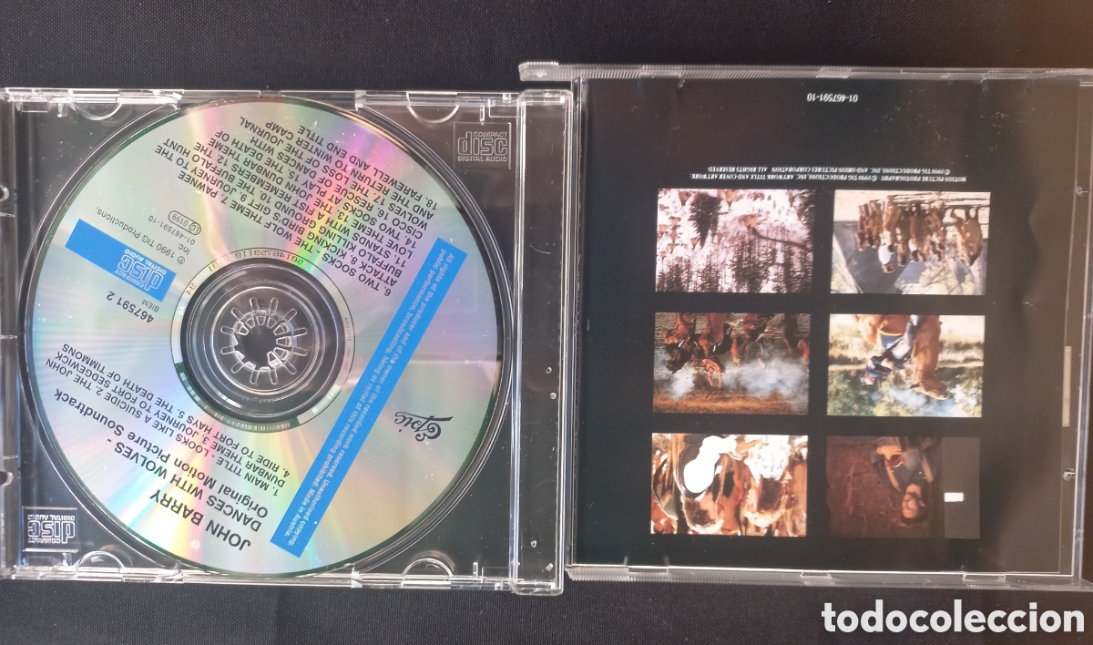 CDs de m&uacute;sica: Bailando con Lobos B.S.O - Foto 2