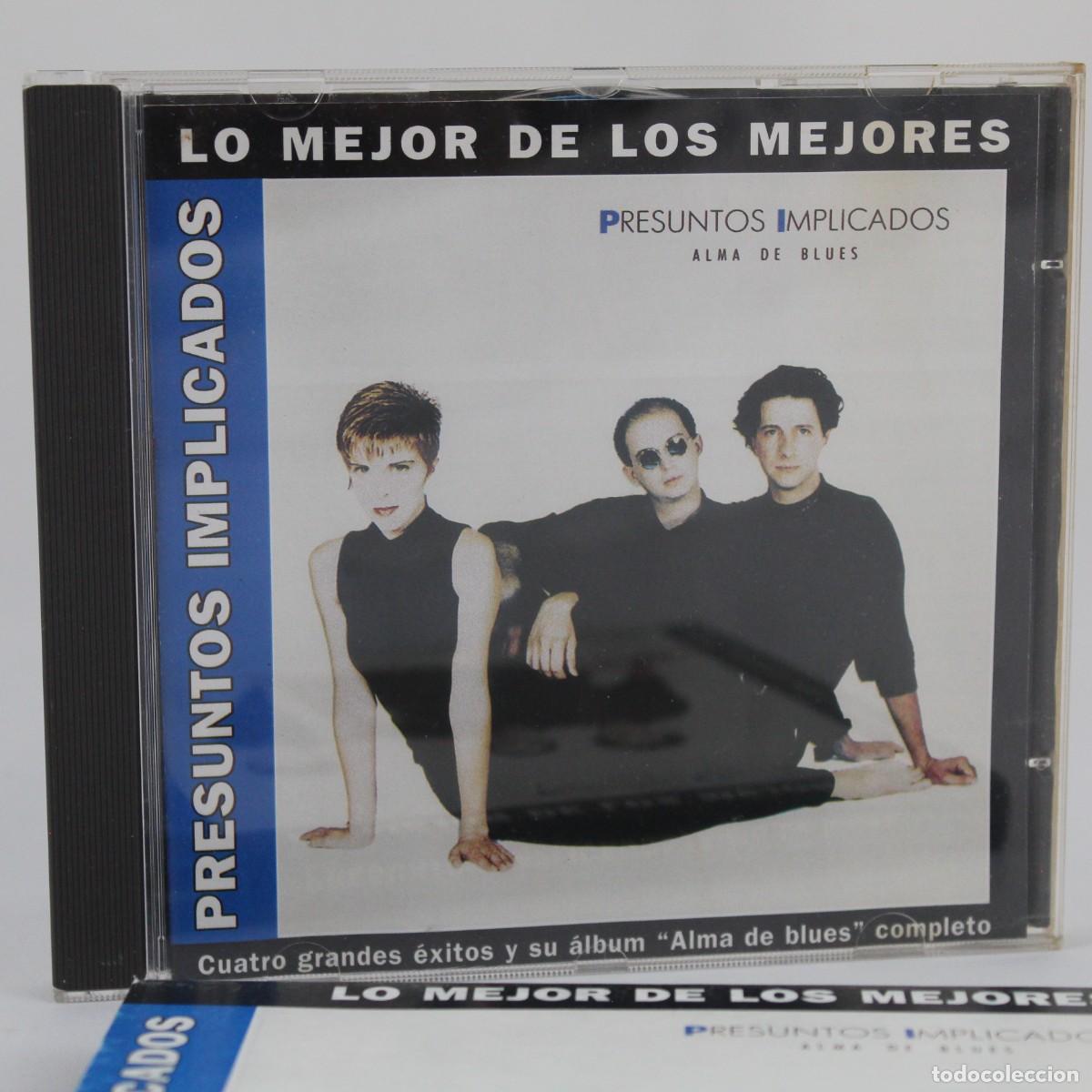CDs de m&uacute;sica: Presuntos Implicados Alma de Blues CD 2002 + 4 Grandes &Eacute;xitos Album Completo