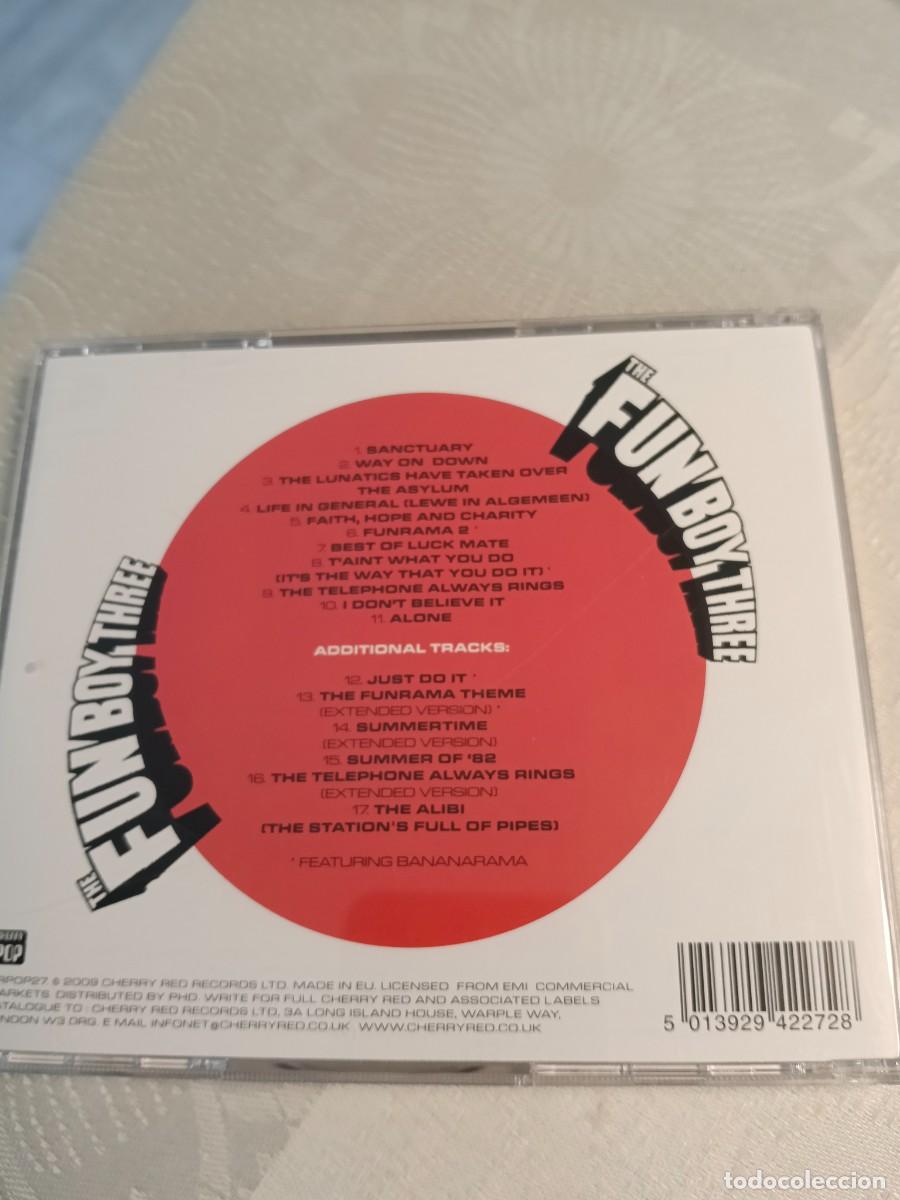 CDs de m&uacute;sica: RAR CD. THE FUN BOY THREE. MISMO T&Iacute;TULO. EXTENDED VERSION - Foto 3