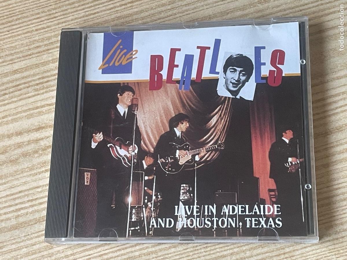 CD de M&uacute;sica: BEATLES - LIVE IN ADELAIDE AND HOUSTON, TEXAS - STARLIFE HRCD 52026