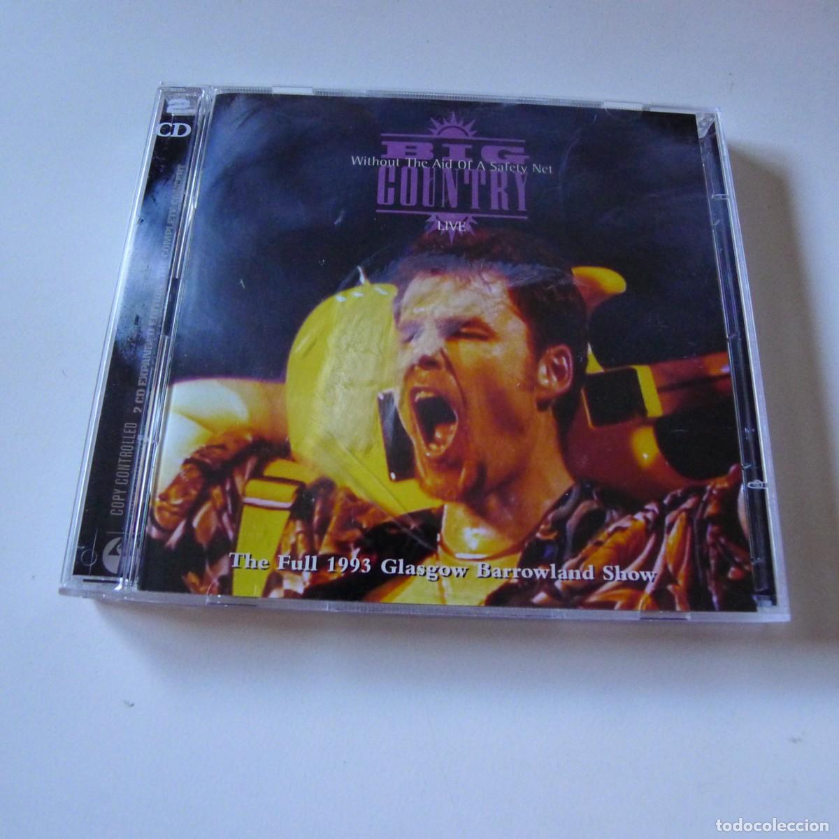 CDs de m&uacute;sica: Big Country &ndash; Without The Aid Of A Safety Net (Live) 2CD edicion UK