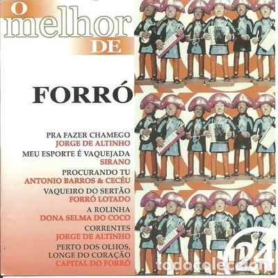 CDs de m&uacute;sica: O Melhor De Forr&oacute;- 7891591013295