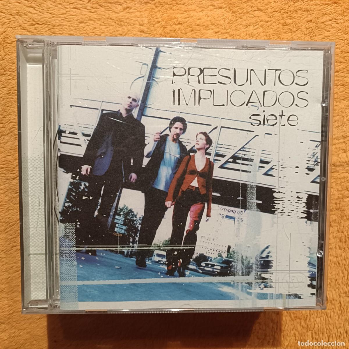 CDs de m&uacute;sica: Presuntos Implicados - Siete - CD.