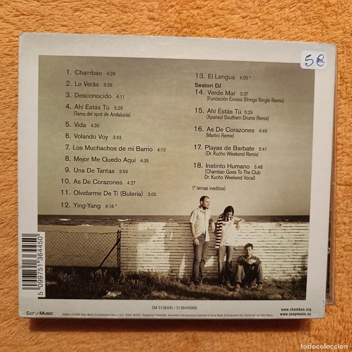 CDs de m&uacute;sica: Chambao - Endorfinas en la mente - CD. - Foto 2