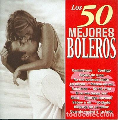 CDs de m&uacute;sica: Los 50 Mejores Boleros- 8423646343157