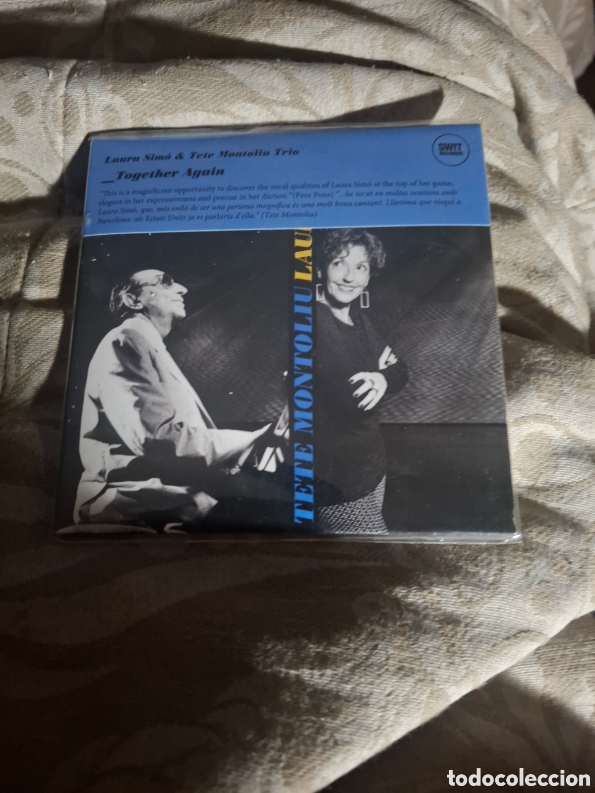 CDs de m&uacute;sica: Laura Simo & Tete Montoliu Trio Together Again. Digipack