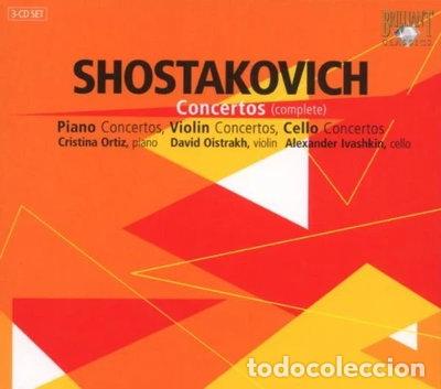 CDs de m&uacute;sica: Shostakovich Complete Piano, Violin and Celloconcertos- 5029365762021