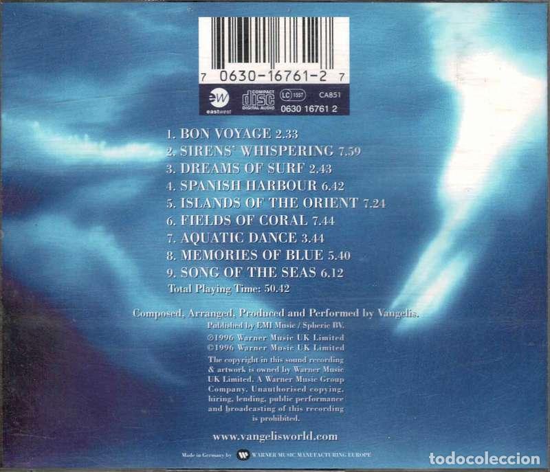 CDs de m&uacute;sica: Vangelis - Oceanic. CD - Foto 2