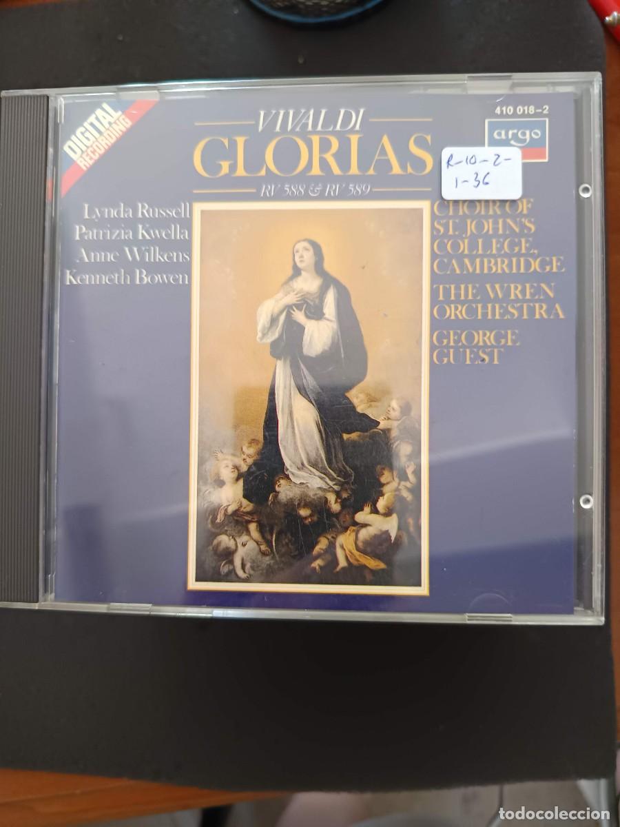 CD di Musica: VIVALDI: GLORIAS. DIR: GEORGE GUEST. SOPRANOS: LYNDA RUSSELL / PATRIZIA KWELLA. MEZZO-SOPRANO: ANNE