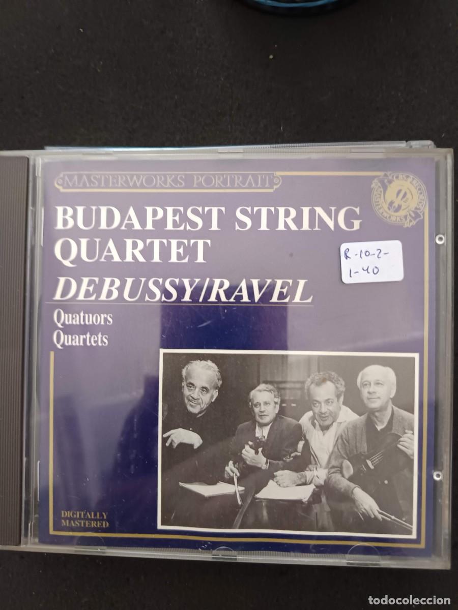 CDs de m&uacute;sica: BUDAPEST STRING QUARTET: QUARTETS / QUATUORS. DEBUSSY / RAVEL