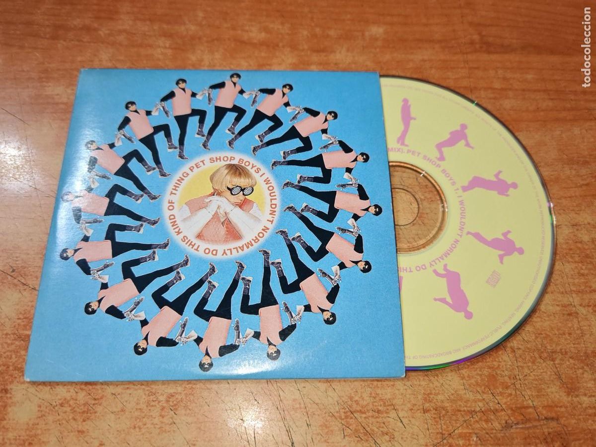 CDs de m&uacute;sica: PET SHOP BOYS I Wouldn&acute;t normally do this kind thing REMIX CD SINGLE CARTON DEL A&Ntilde;O 1993 2 TEMAS